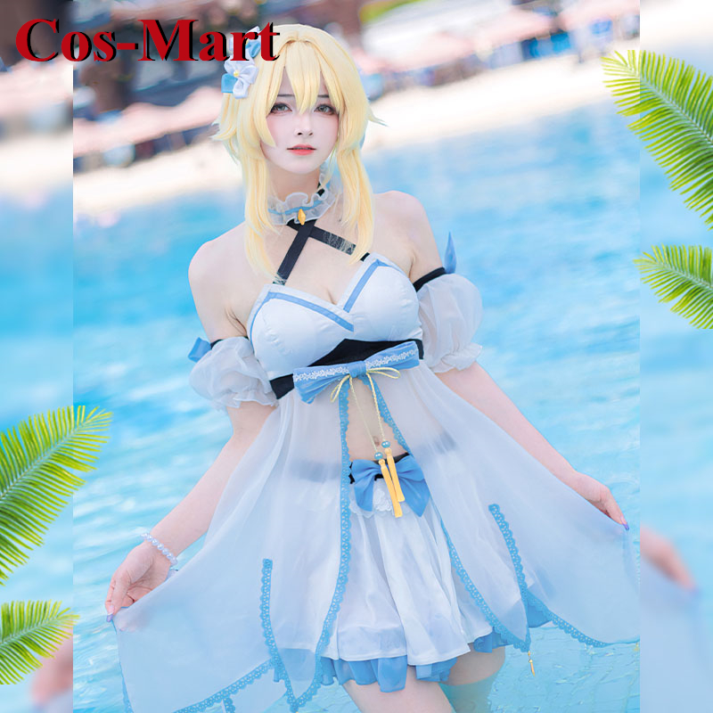 Cos-Mart Game Genshin Impact L - Summer Clothing For A Beach reseña y precio
