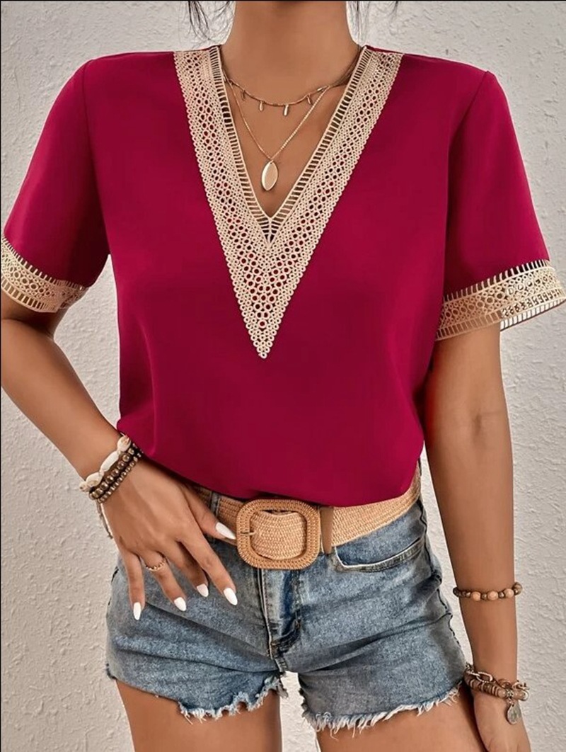 Elegant Blouse Fashion Short S - Summer Quilt reseña y precio