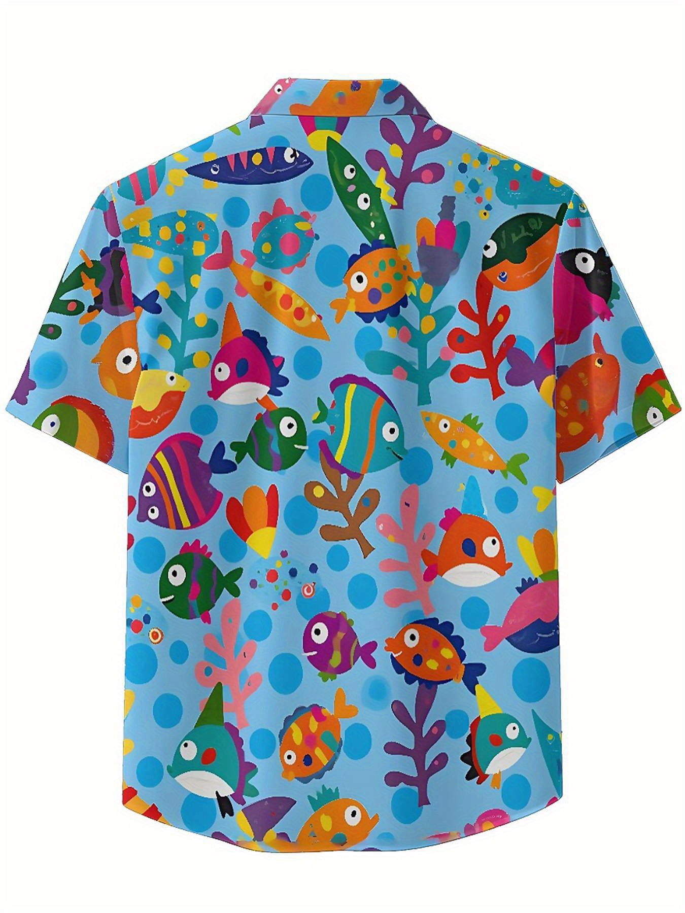 Men's Plus Size Hawaiian Shirt - Summer Clothing For A Beach reseña y precio