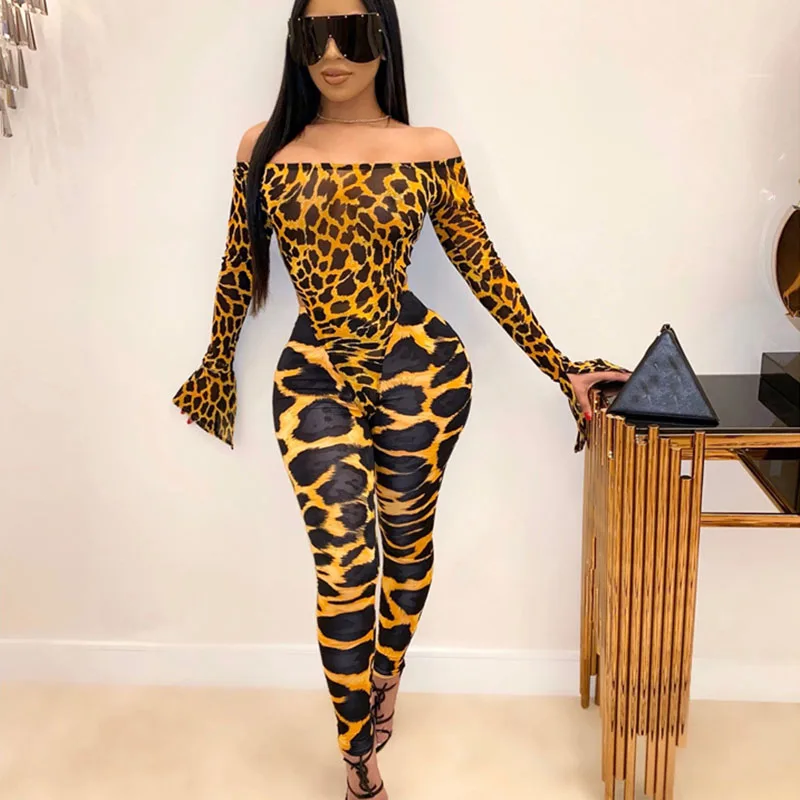 Leopard Print Two Piece Set fo - Summer Clothing In Winter reseña y precio