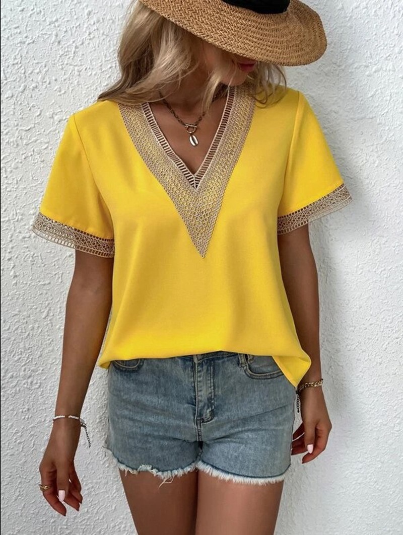 Elegant Blouse Fashion Short S - Summer Quilt reseña y precio