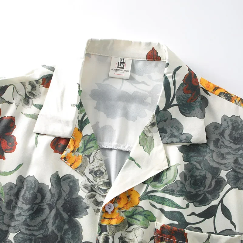 Printed Shirt Men's Short Slee - Summer Clothing For A Beach reseña y precio