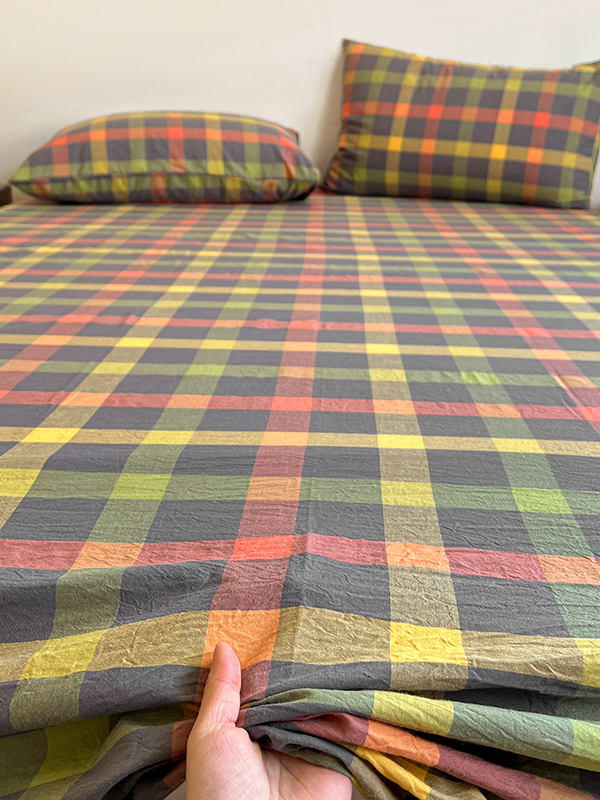 Simple Grid Pattern Pure Cotto - Summer Quilt reseña y precio