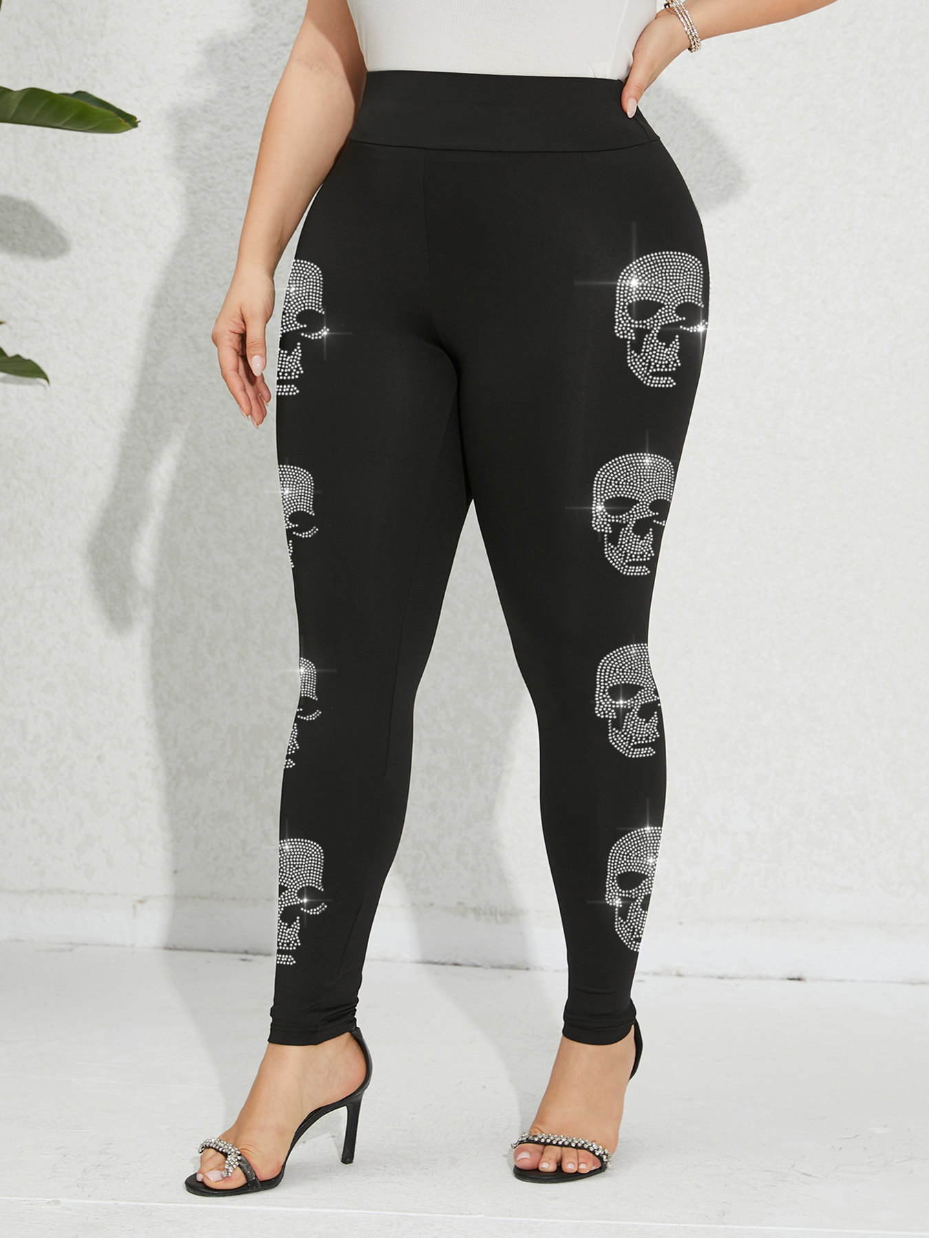 Plus Size Women's Pants Skelet - Summer Clothing In Winter reseña y precio