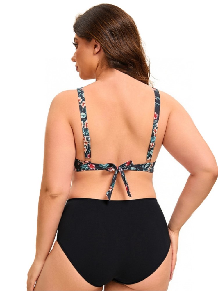 Plus Size High Waist Bikini Wo - Bikini Set Push Up reseña y precio