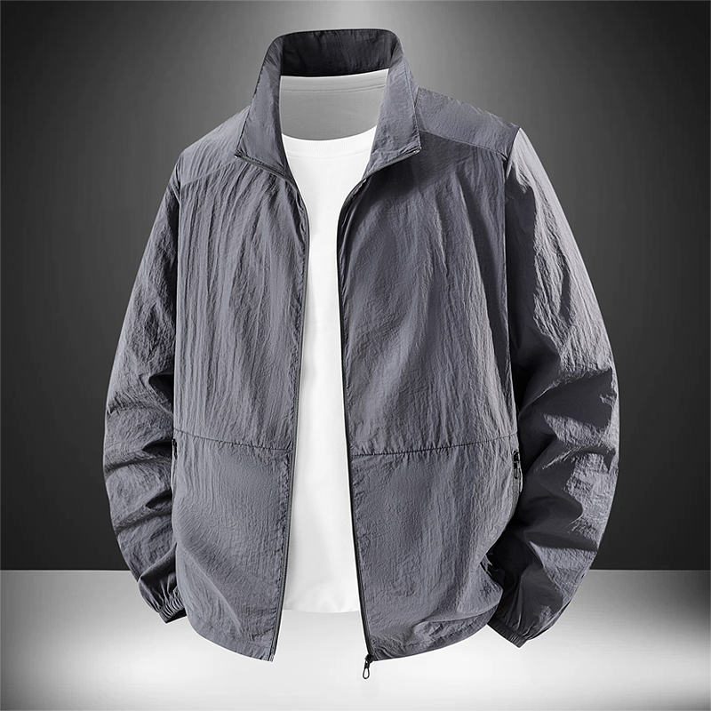 Outdoor Men's Ultra-thin Quick - Yours Clothing Summer Jackets reseña y precio
