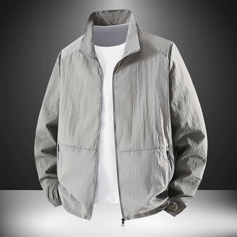 Outdoor Men's Ultra-thin Quick - Yours Clothing Summer Jackets reseña y precio