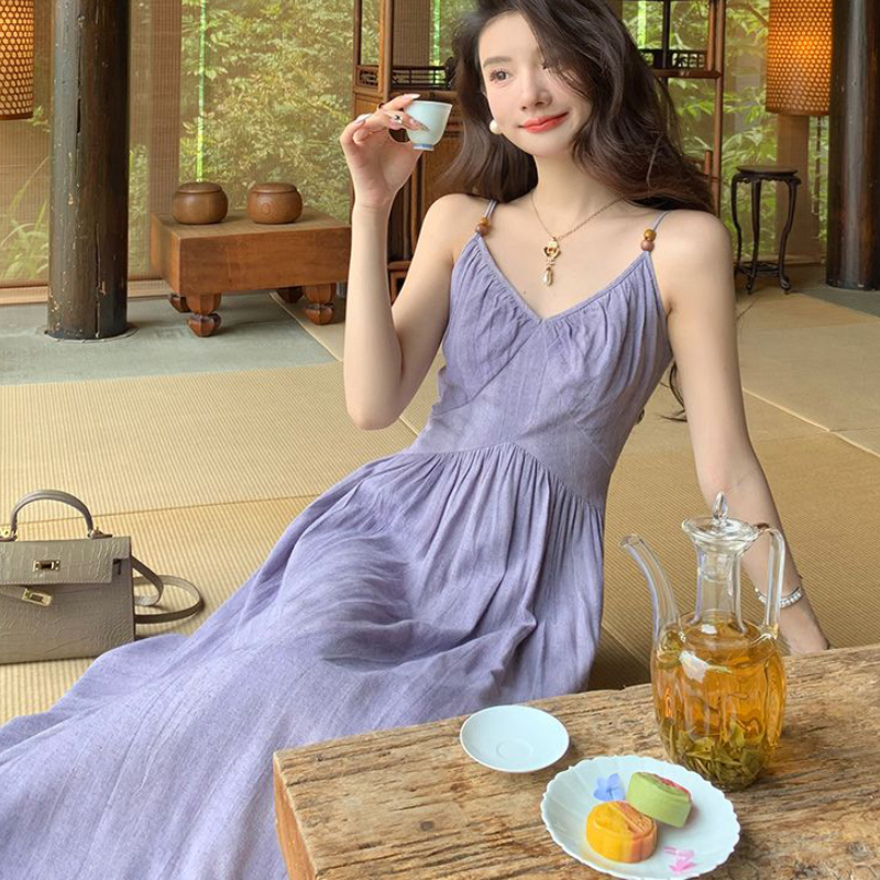 Fashion Elegant Woman Dress Pu - Summer Clothing Resort reseña y precio