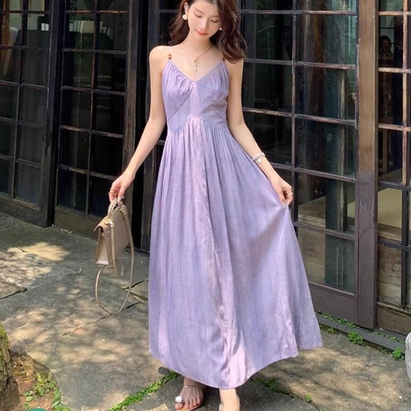 Fashion Elegant Woman Dress Pu - Summer Clothing Resort reseña y precio