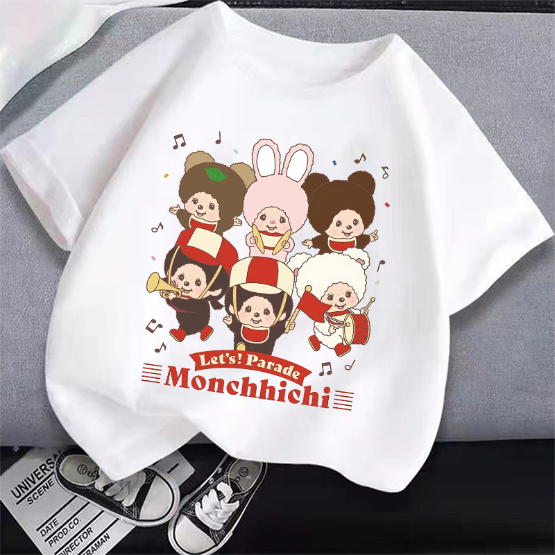 MONCHHICHI Short Sleeve T Shir - Summer Clothing Gifts reseña y precio