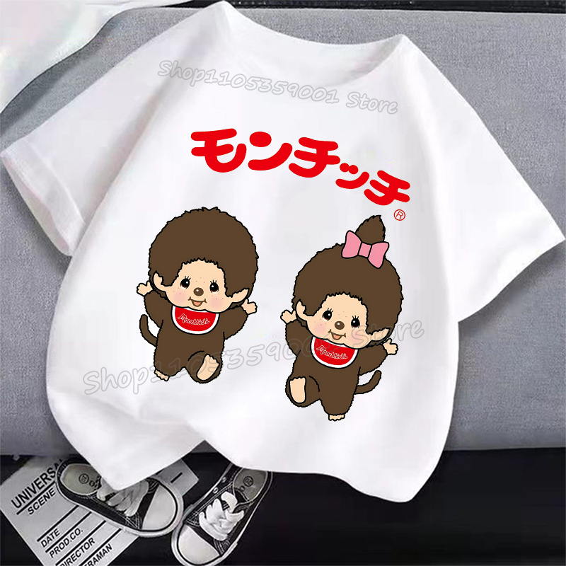MONCHHICHI Short Sleeve T Shir - Summer Clothing Gifts reseña y precio