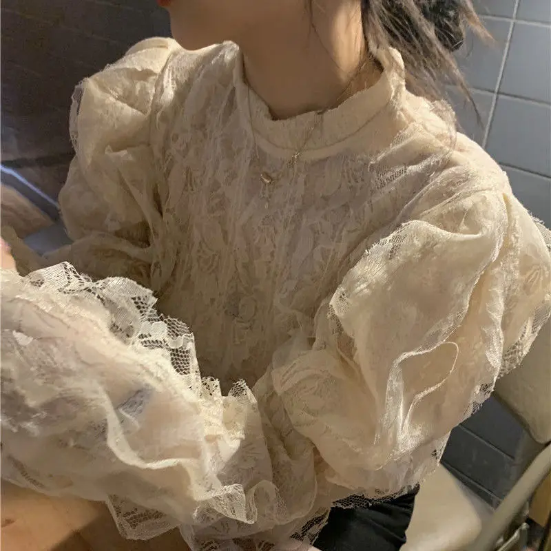 Vintage Blouses Women French S - Crop Blouse Linen reseña y precio