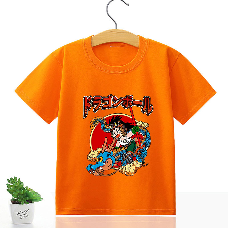 Dragons BallZ Kids TShirt Oran - Summer Clothing Gifts reseña y precio