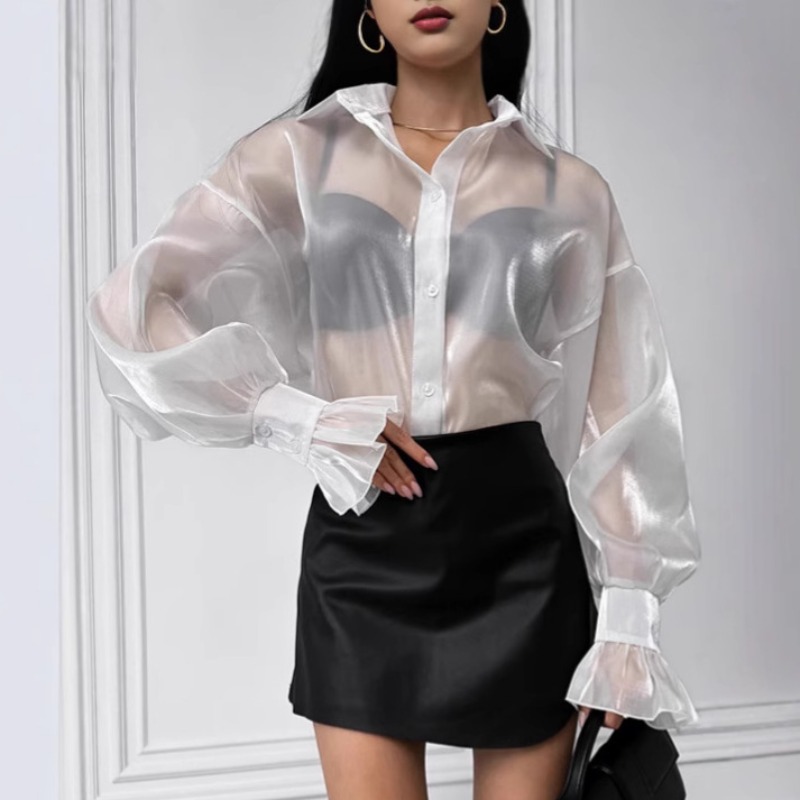 2025 Spring See Through Mesh S - Summer Gauze Clothing reseña y precio