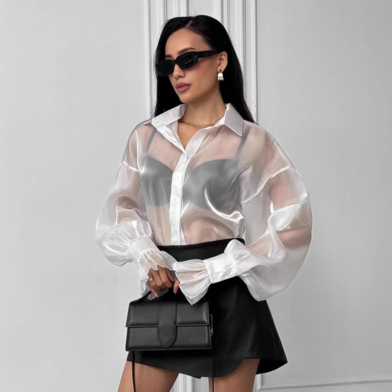 2025 Spring See Through Mesh S - Summer Gauze Clothing reseña y precio