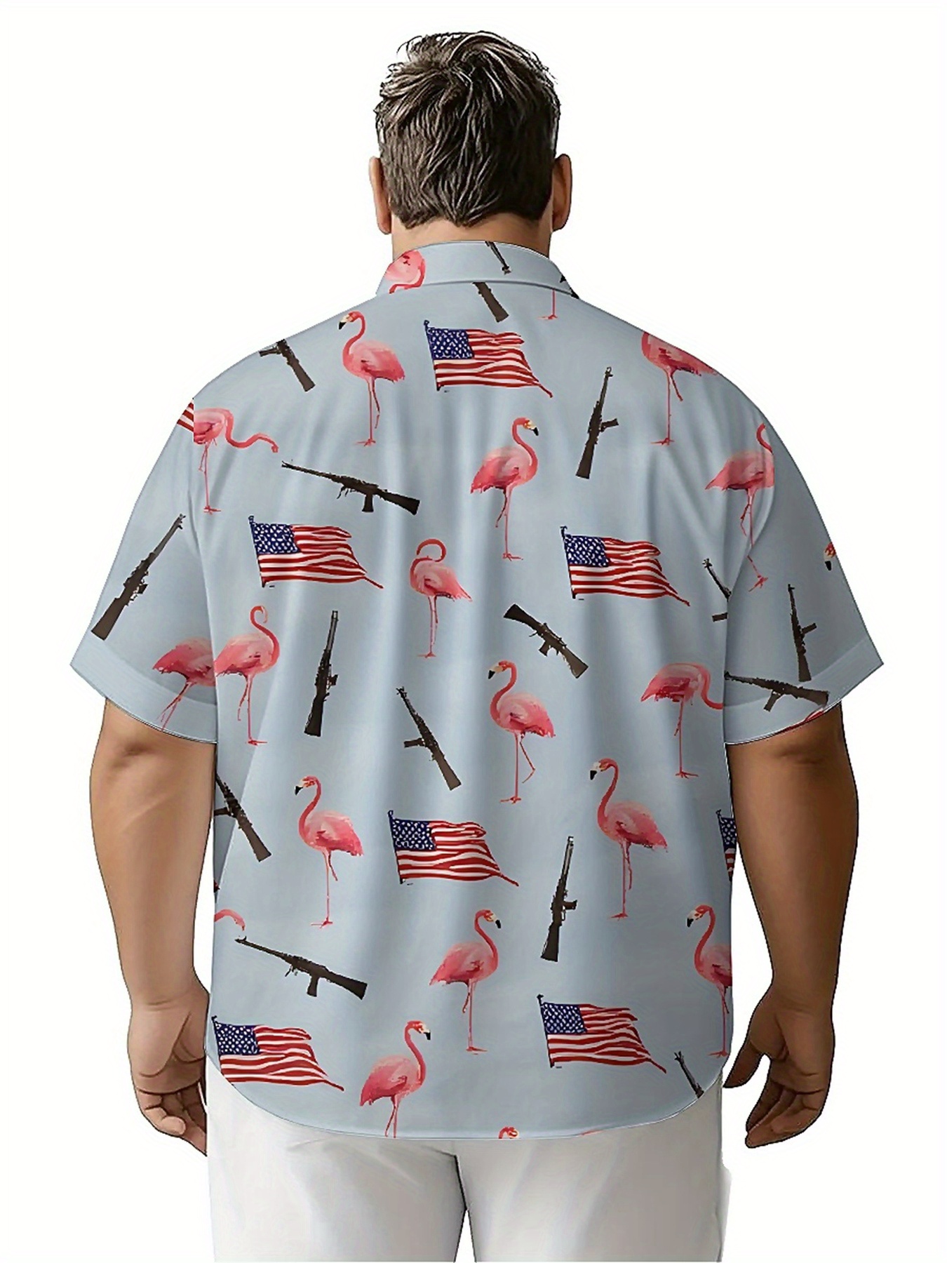 Men's Plus Size Hawaiian Shirt - Summer Clothing For A Beach reseña y precio