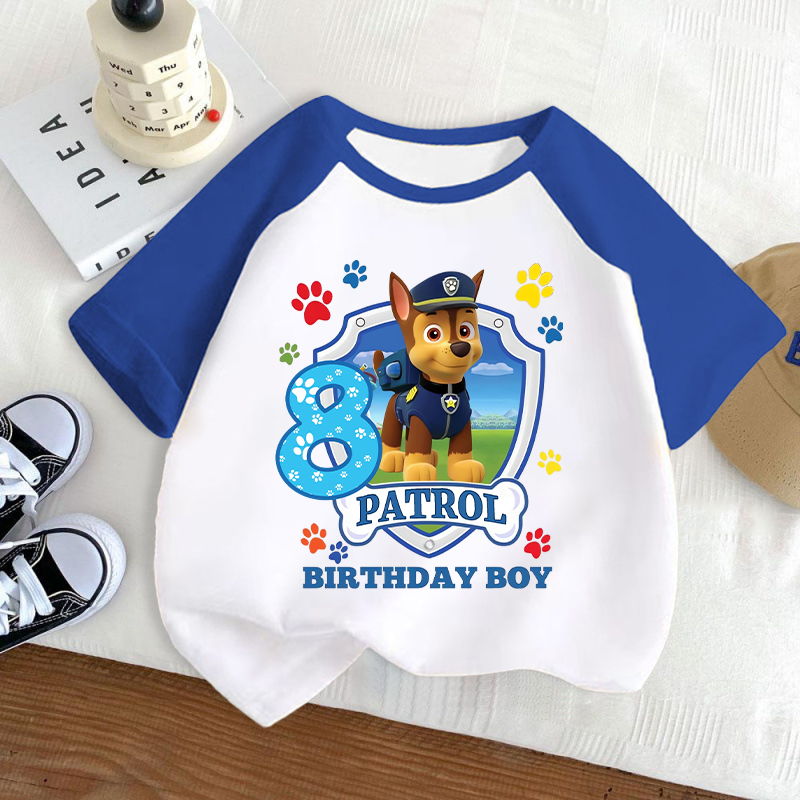 Paw Patrol Splicing Design T-s - Summer Clothing Gifts reseña y precio