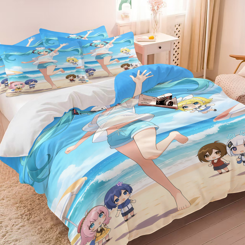 Hatsune Miku Summer Beach Duve - Summer Quilt reseña y precio