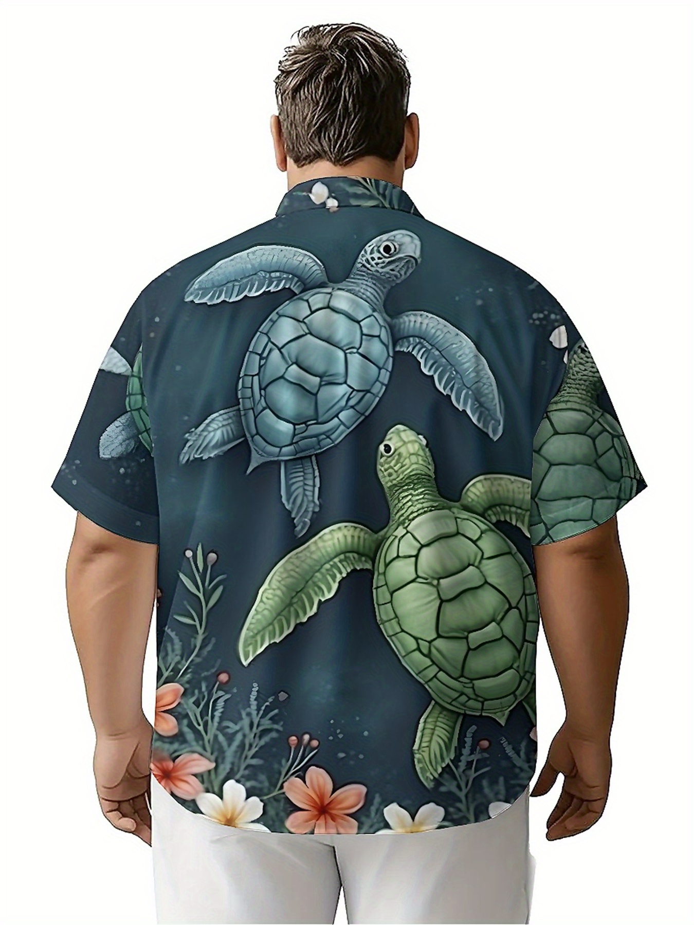 Men's Plus Size Hawaiian Shirt - Summer Clothing For A Beach reseña y precio