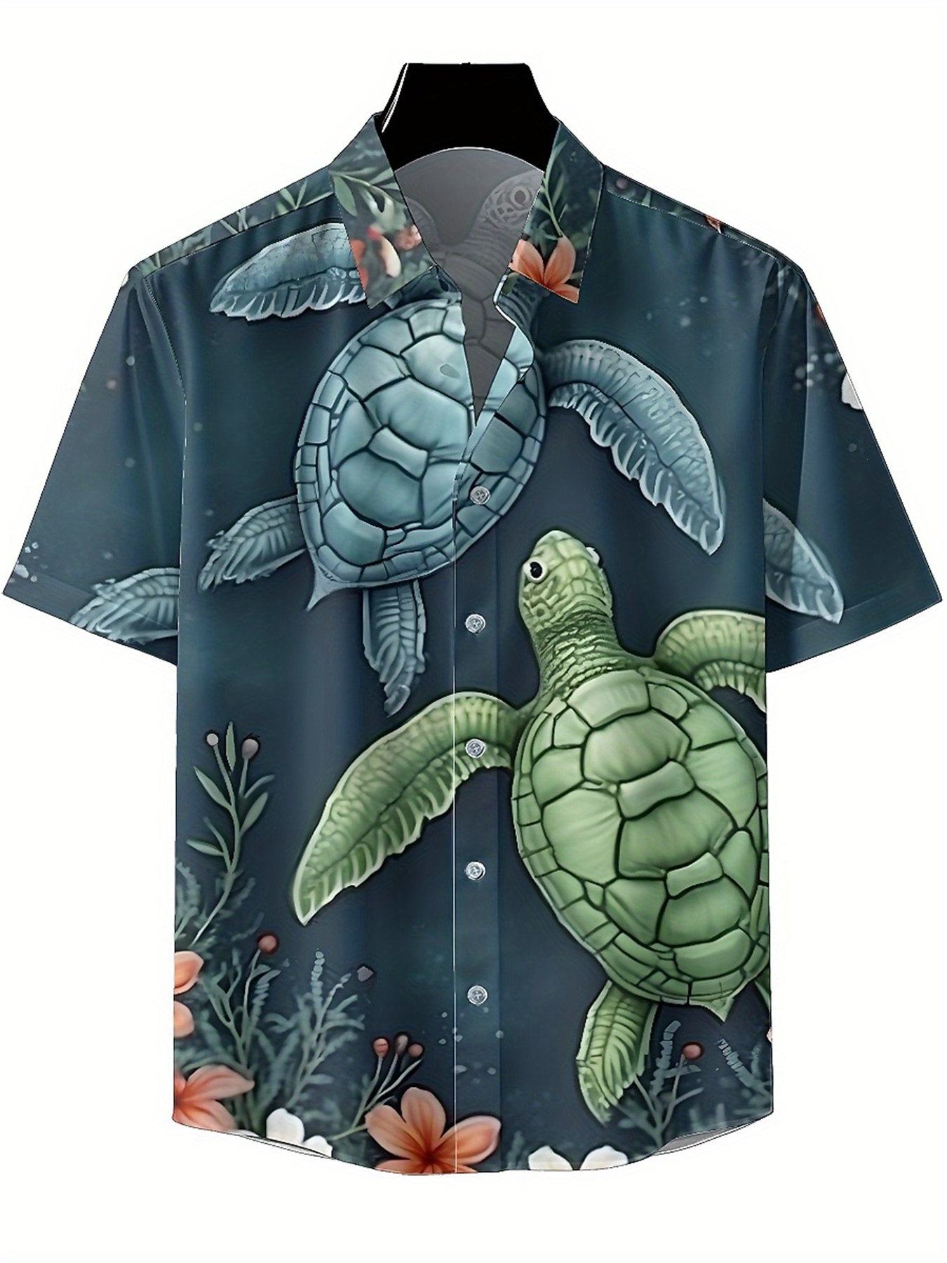 Men's Plus Size Hawaiian Shirt - Summer Clothing For A Beach reseña y precio