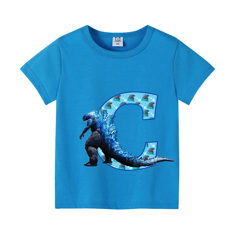 Godzillas Children T Shirt Boy - Summer Clothing Gifts reseña y precio