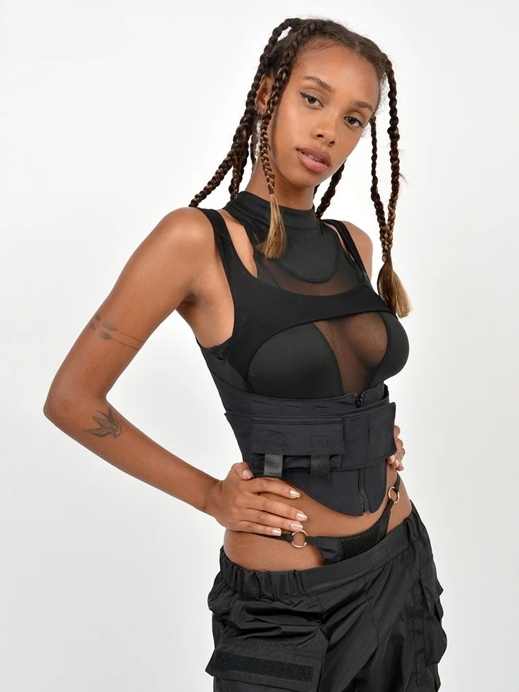 Biker Shorts Top Women Hipster - Summer Gauze Clothing reseña y precio
