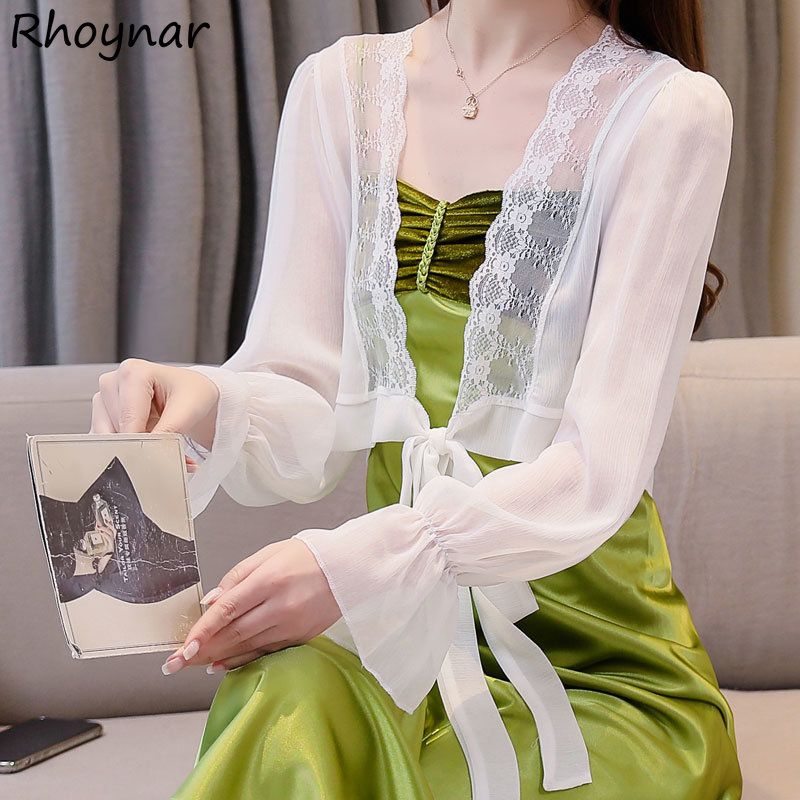 Sweet Blouses Women Flare Slee - Crop Blouse Linen reseña y precio