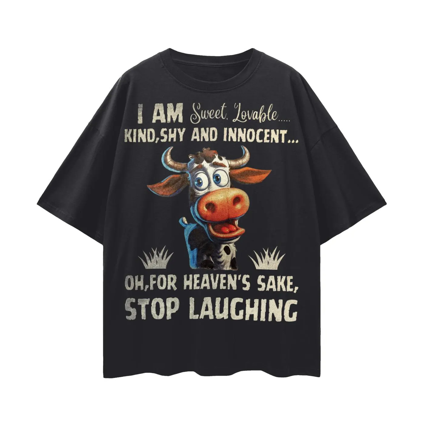 Loveable Cow Clipart Shirt Fun - Summer Clothing Clipart reseña y precio