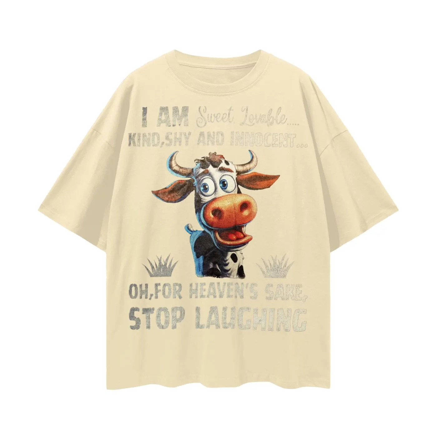 Loveable Cow Clipart Shirt Fun - Summer Clothing Clipart reseña y precio