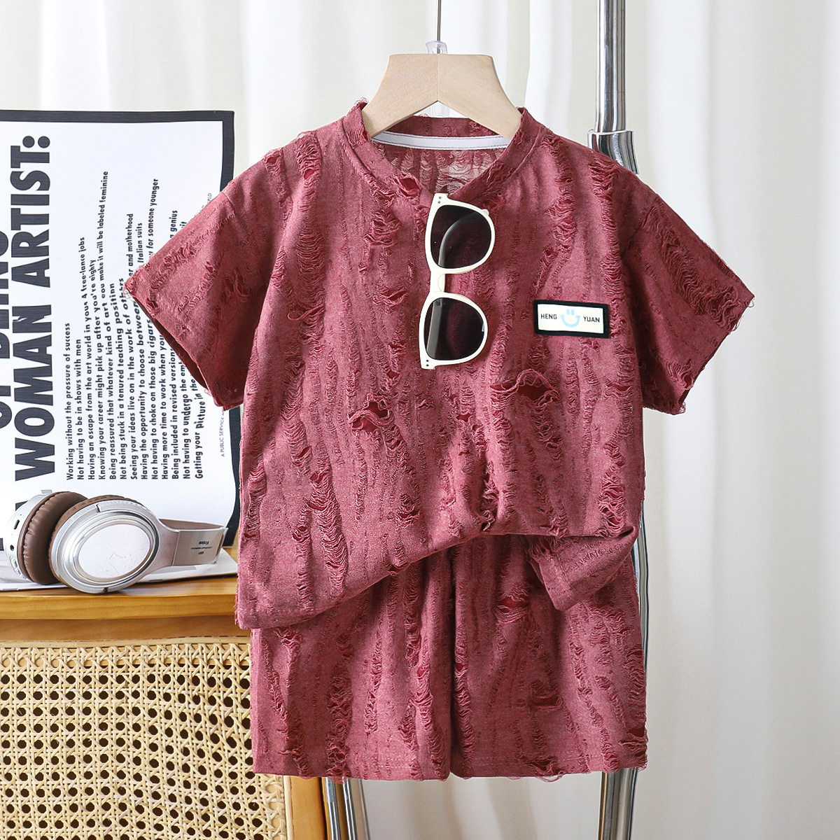 2PCS/Set New Summer Kids Short - Summer Clothing Europe reseña y precio