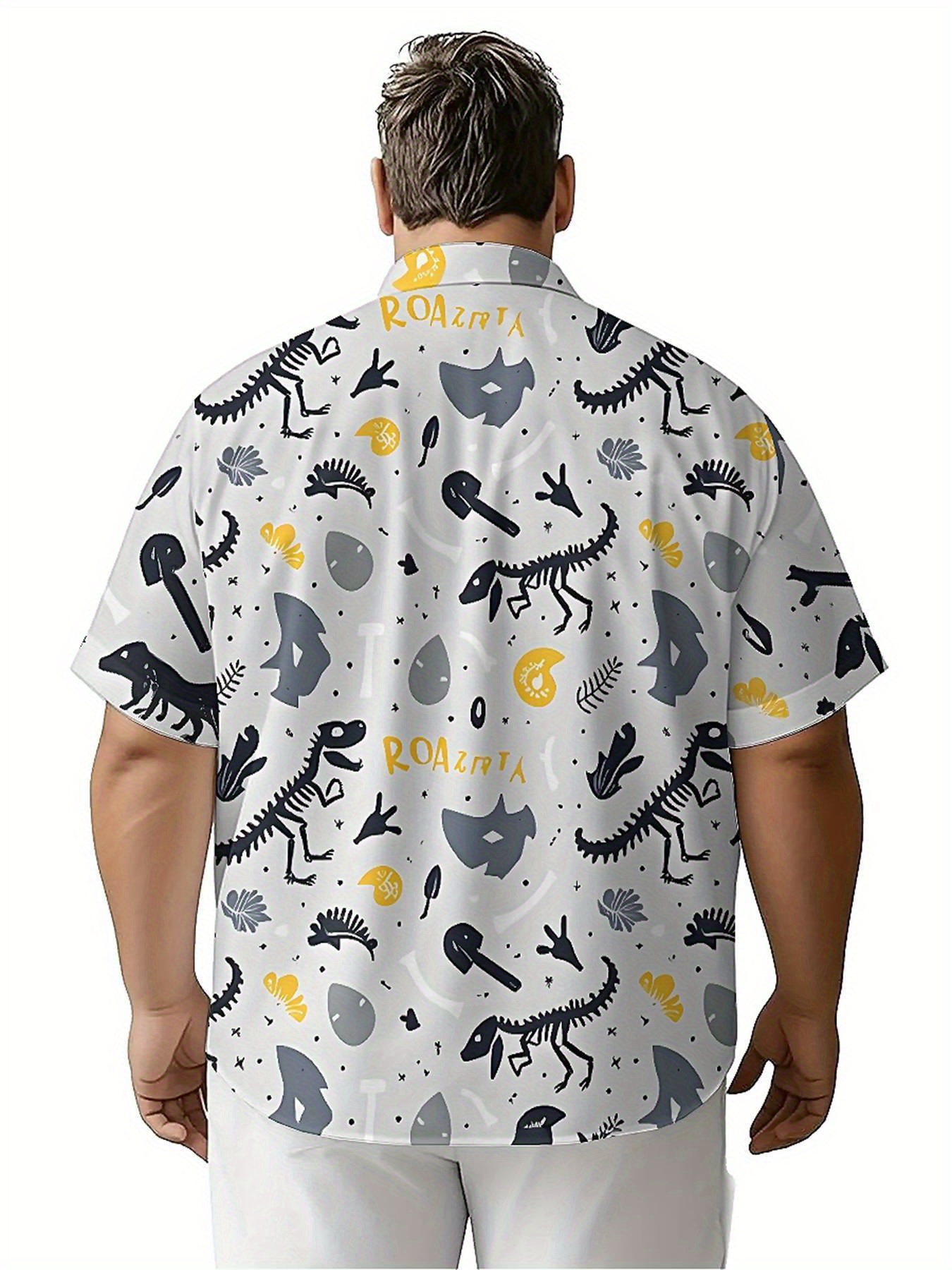 Men's Plus Size Hawaiian Shirt - Summer Clothing For A Beach reseña y precio